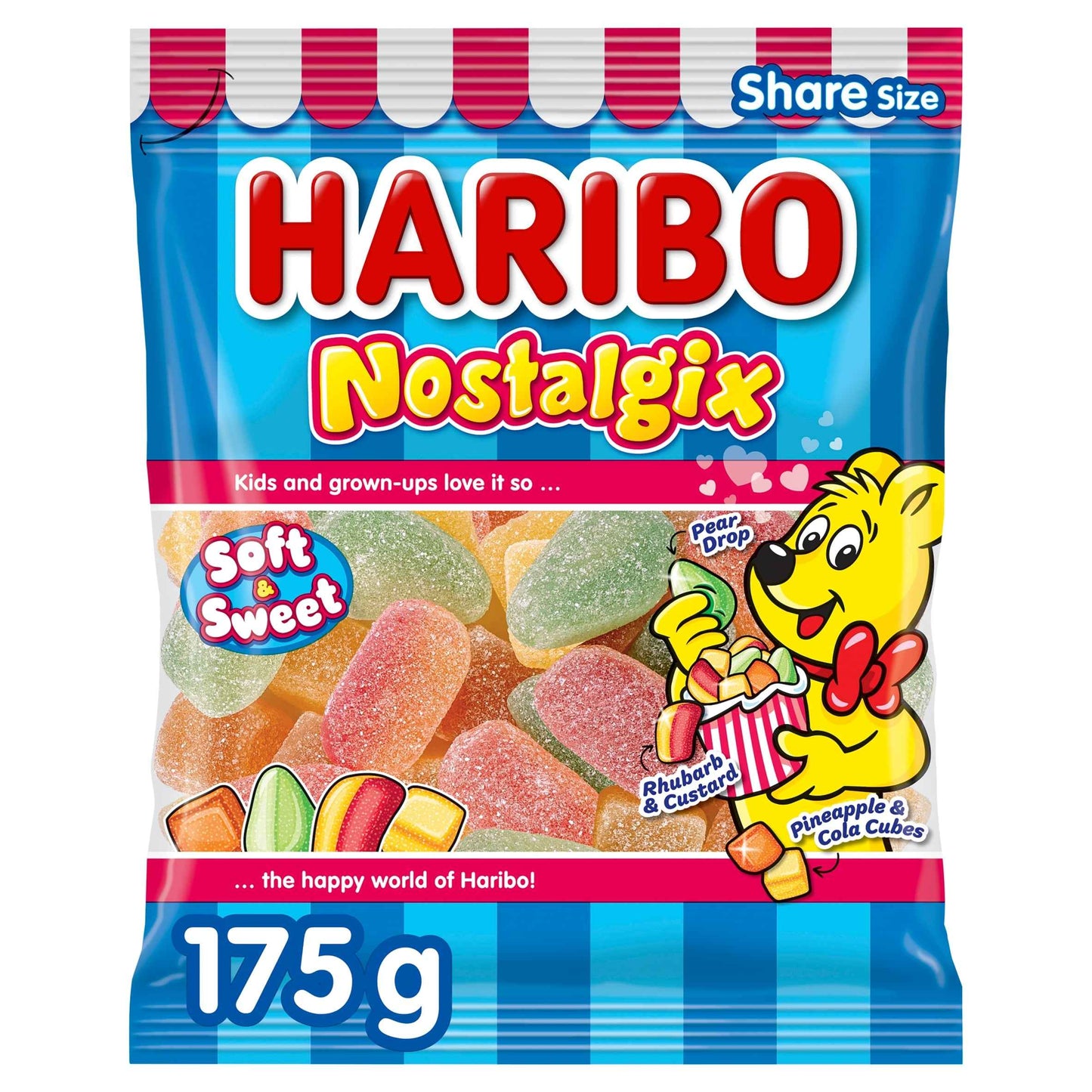 HARIBO Nostalgix Sweets Share Bag 175g