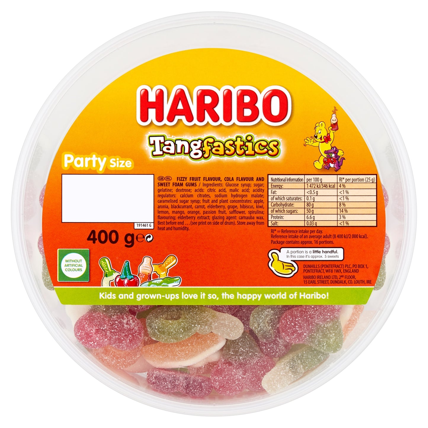 Haribo Tangfastics 400G — image 1