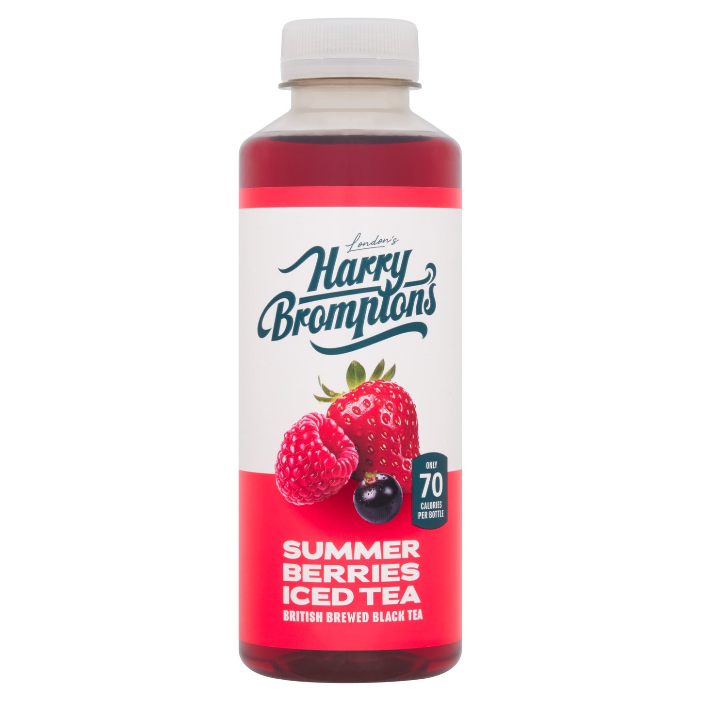 Harry Brompton's Summer Berries Iced Tea 500ml — image 1