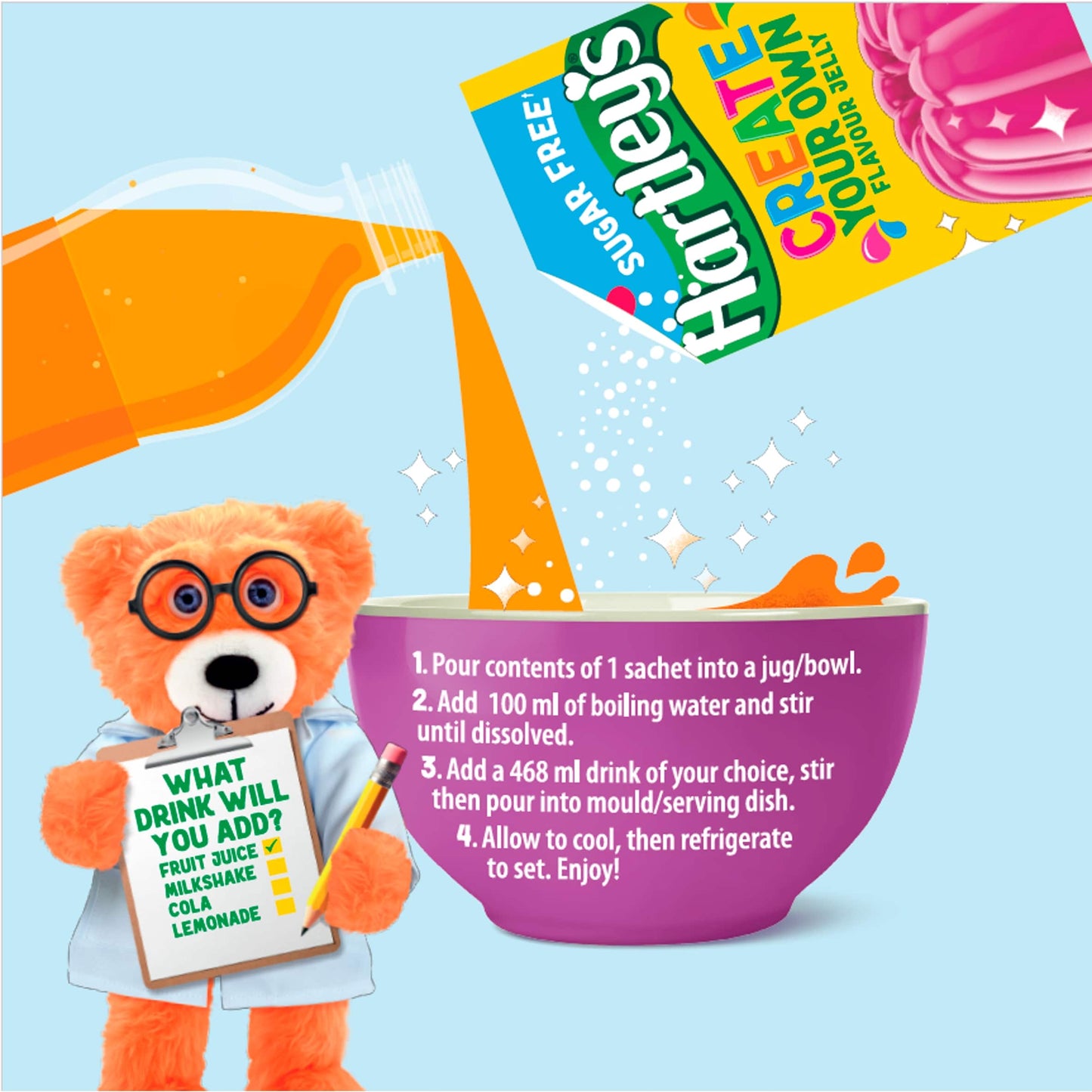 Hartley's Create Your Own Flavour Crystal Jelly 23g — image 2
