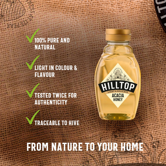 Hilltop Acacia Honey 340G — image 2