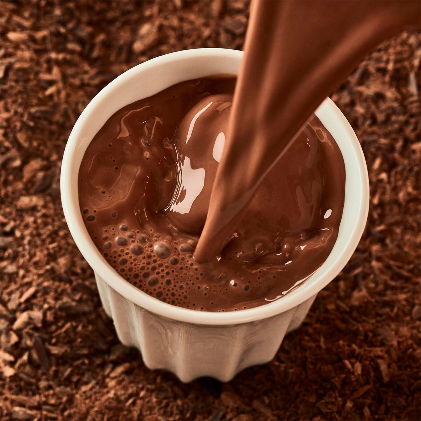 Hotel Chocolat Hot Drinking Chocolate Salted Caramel 5 x 31g — image 4