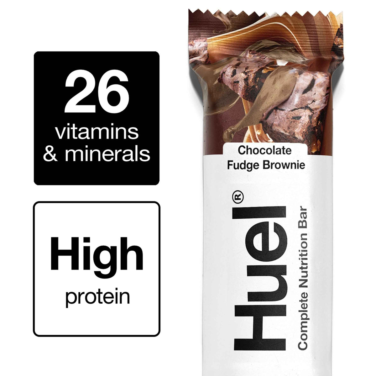 Huel Chocolate Fudge Brownie Flavour Complete Nutrition Bar 55g