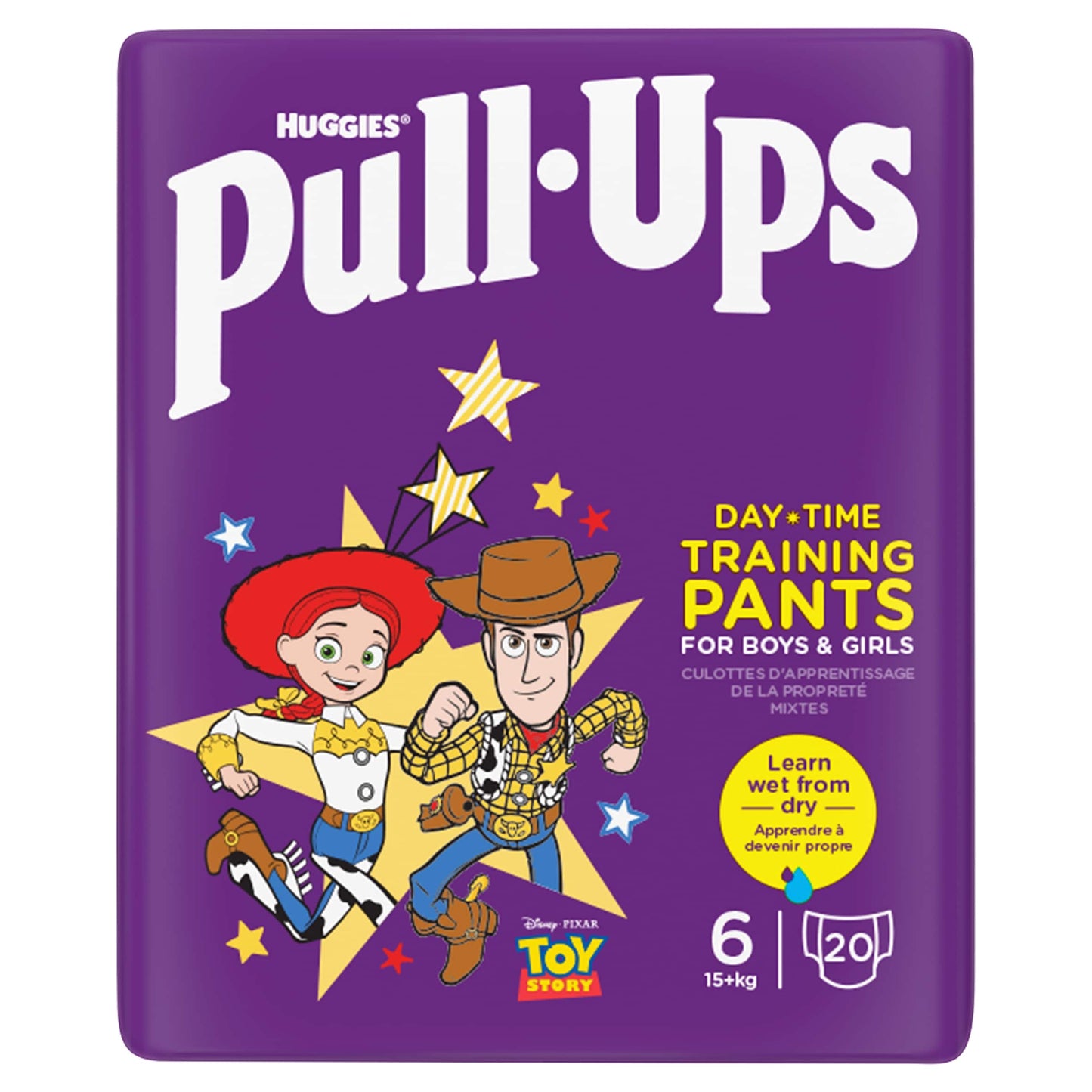 Huggies Pull Ups Training Nappy Pants Unisex Day 2-4Yr Size6 x20 — image 1