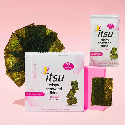Itsu Crispy Seaweed Thins - Sea Salt 4 X 5g 4x5g gallery