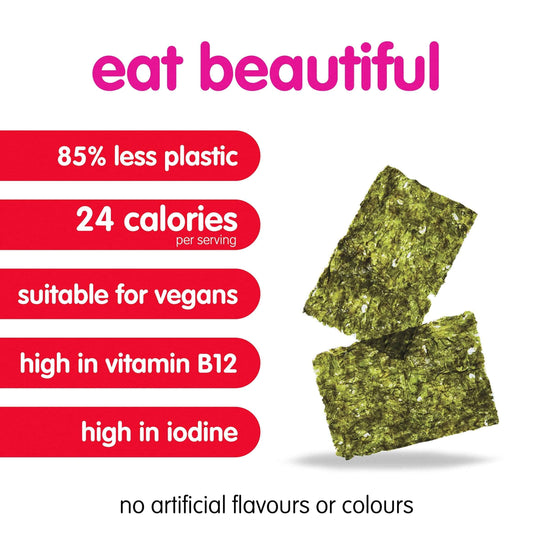 Itsu Seaweed Sweet Soy & Sea Salt Thins 4 X 5g 4x5g gallery