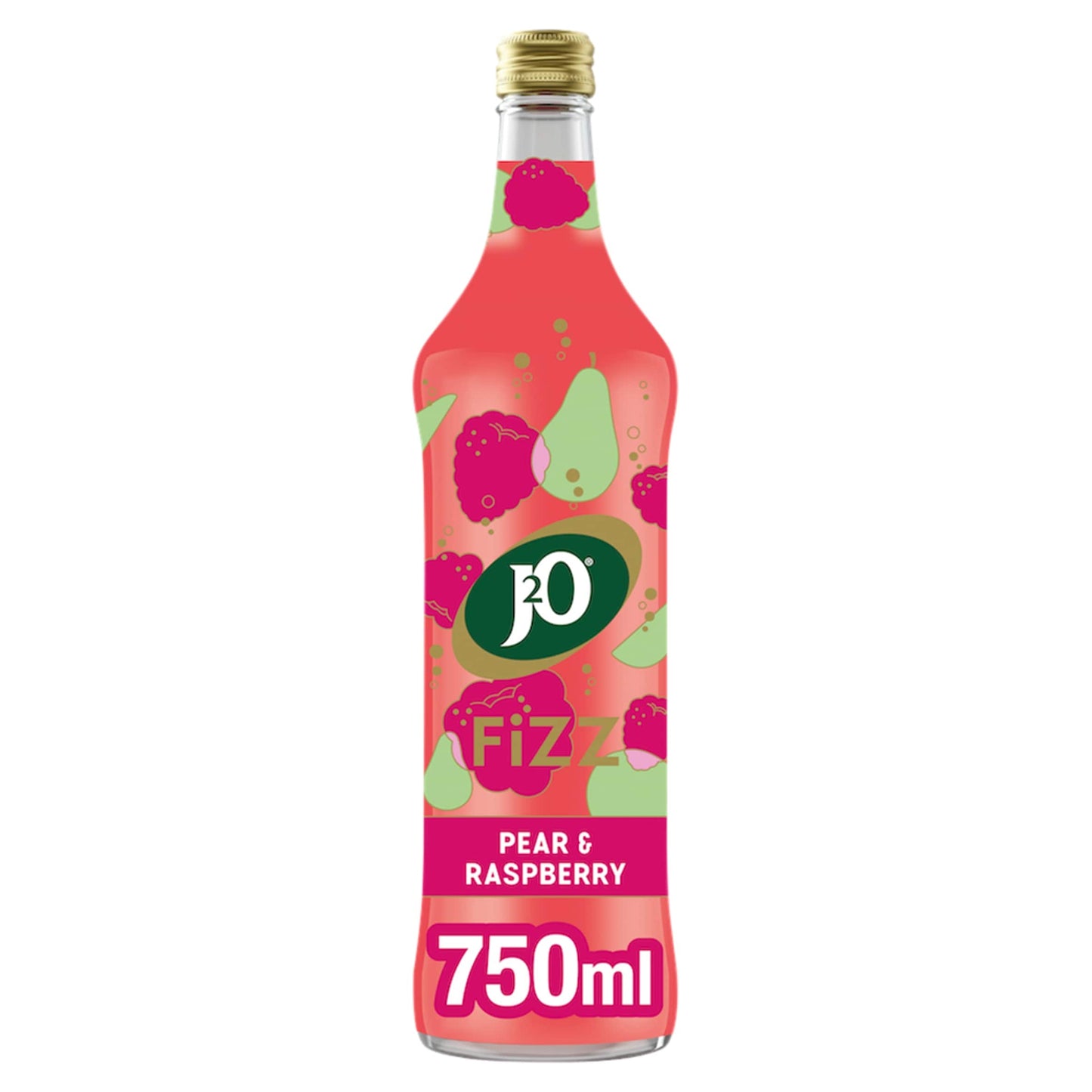 J2O Fizz Pear & Raspberry 750ml — image 1