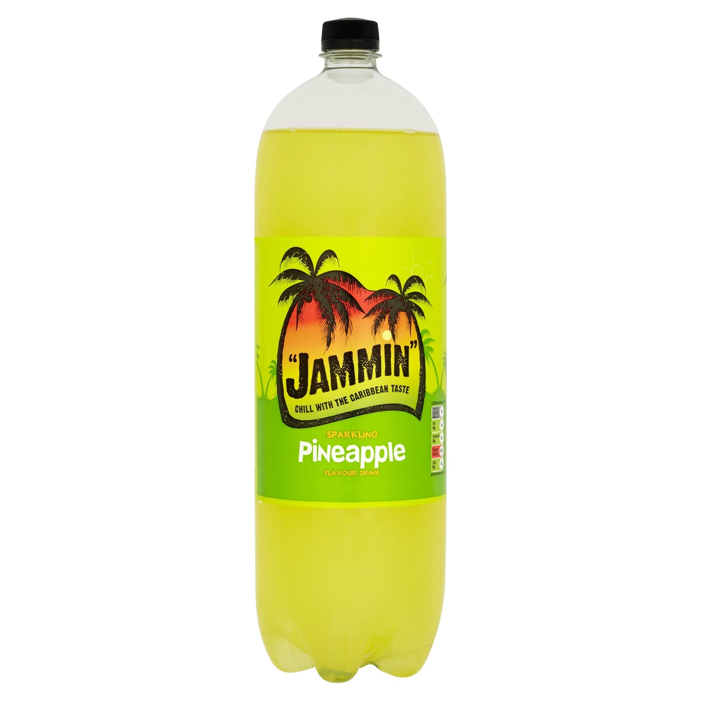 Jammin Sparkling Pineapple Drink 2 Litres — image 1