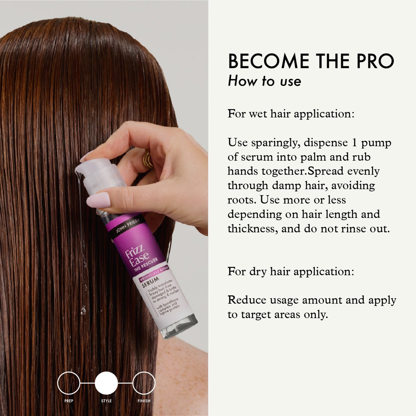 John Frieda Frizz Ease The Rescuer Weightless Repair Serum 50ml — image 5