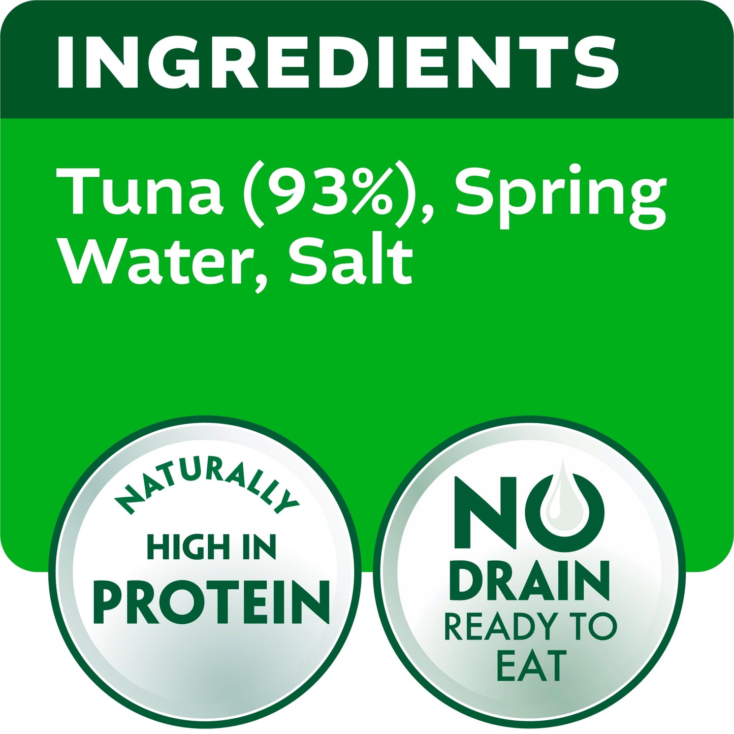 John West No Drain Fridge Pot Tuna Steak with a Little Spring Water 110g — image 5
