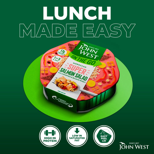 John West Super Salad Moroccan Salmon 220g — image 2