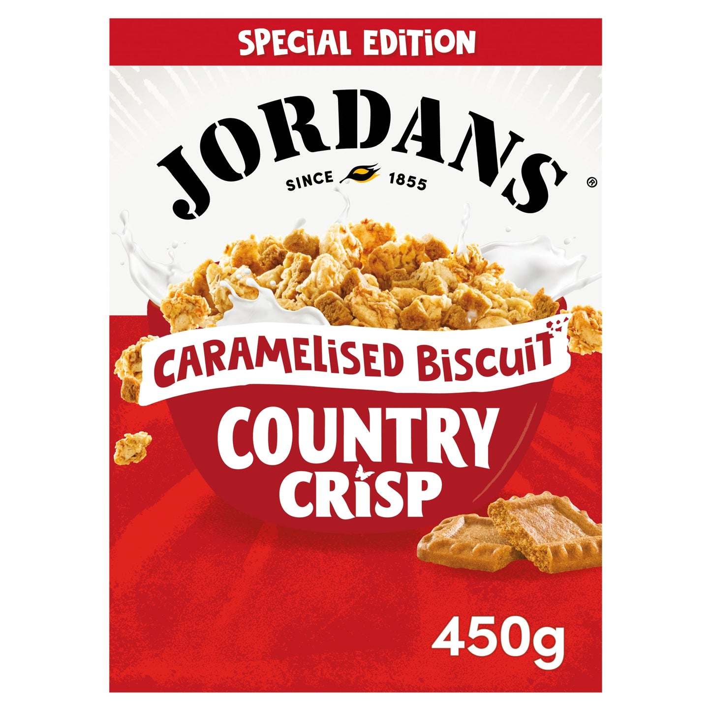 Jordans Country Crisp Caramelised Biscuit 450g — image 1