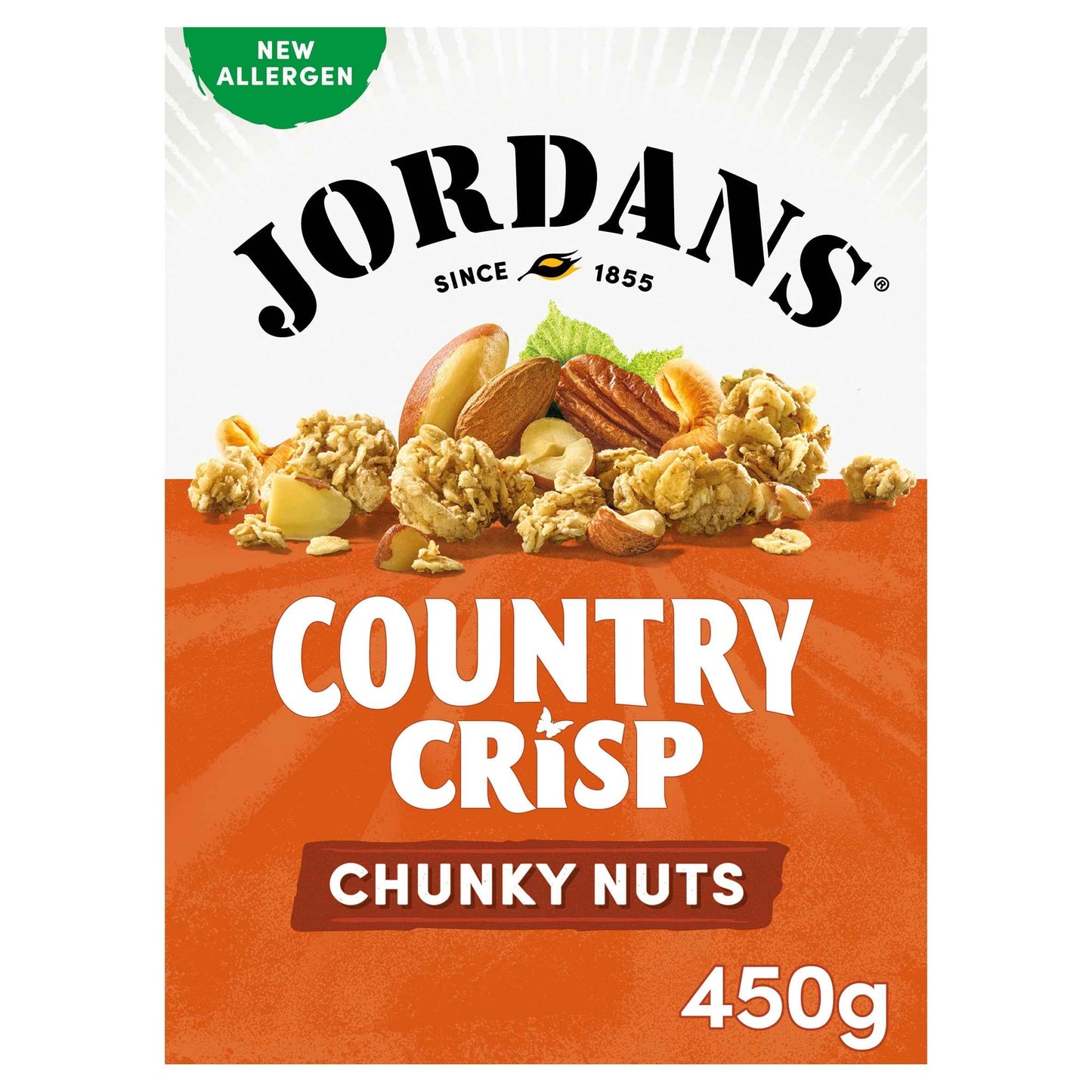 JORDANS Country Crisp Chunky Nut Cereal 450g