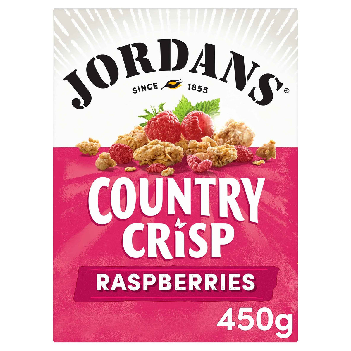 JORDANS Country Crisp Raspberry Cereal 450g