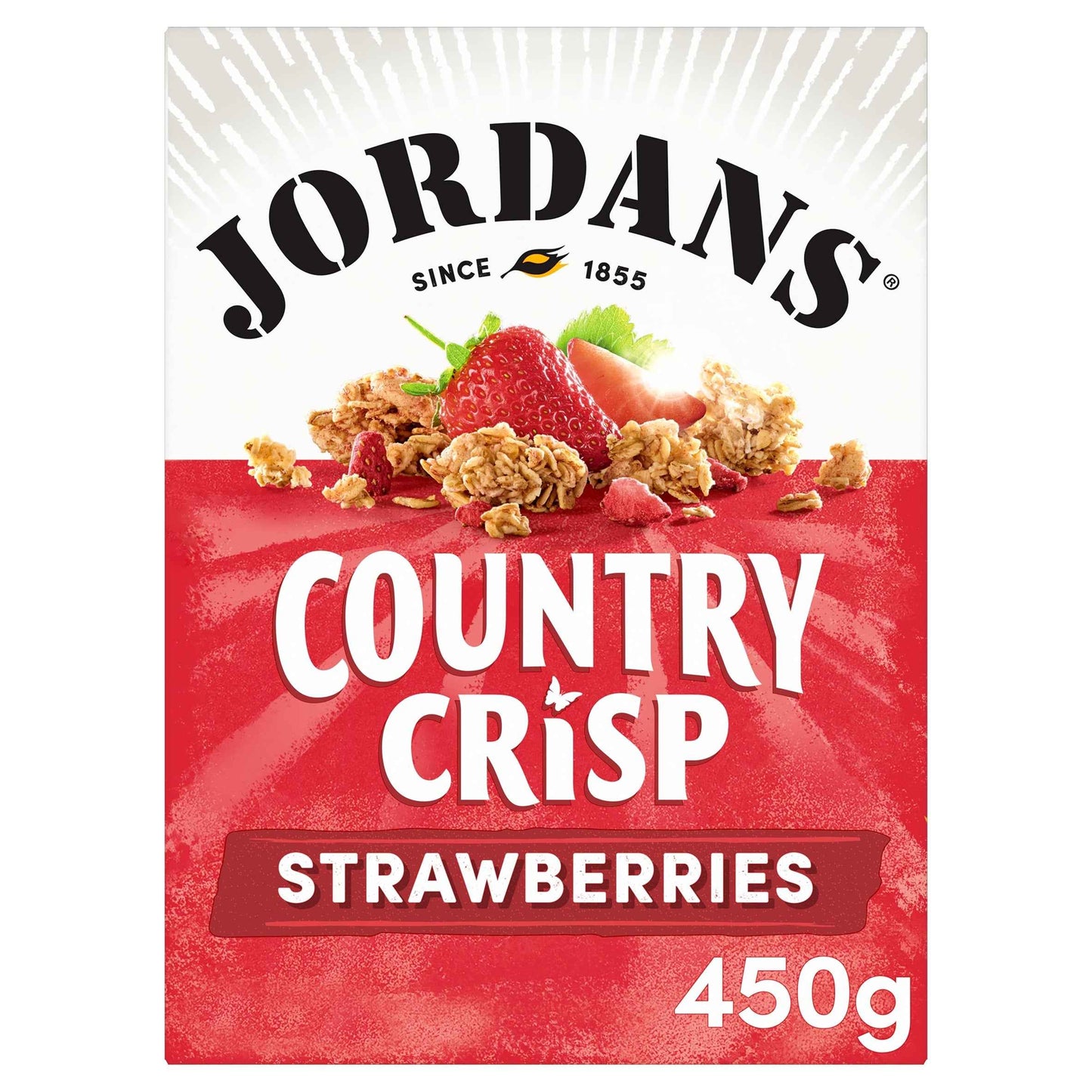 JORDANS Country Crisp Strawberries Cereal 450g