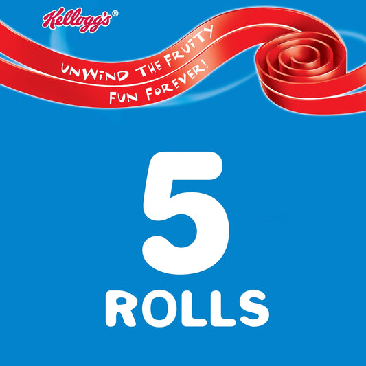 Kellogg's Fruit Winders Strawberry Snack Rolls 5x17g — image 2