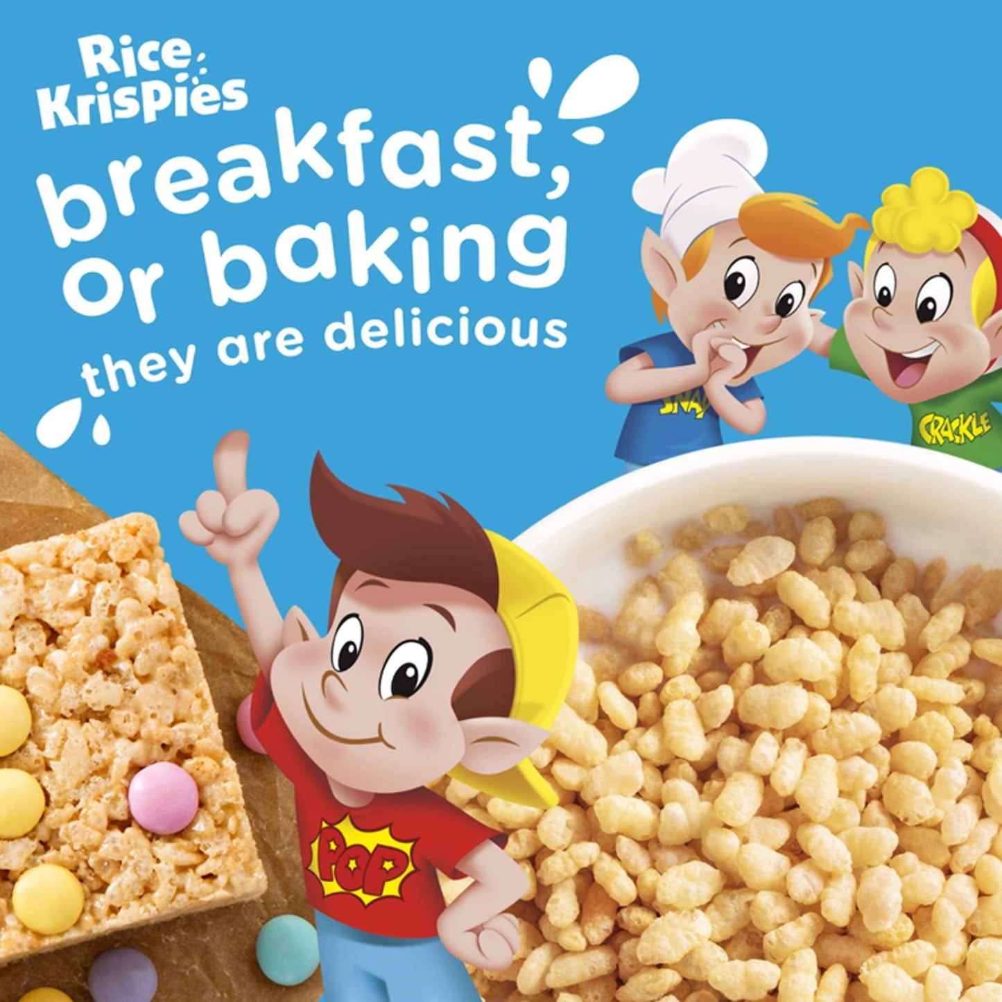 Kellogg's Rice Krispies Breakfast Cereal 660g 660g pack shot