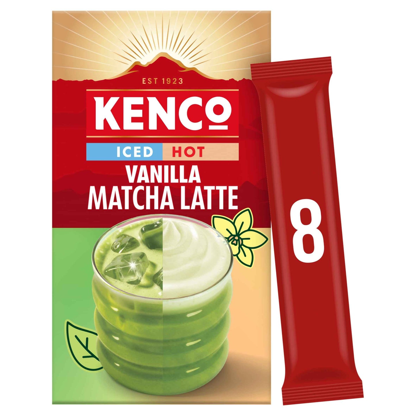 KENCO Iced Or Hot Vanilla Macha Latte 8 Pack 145.6g