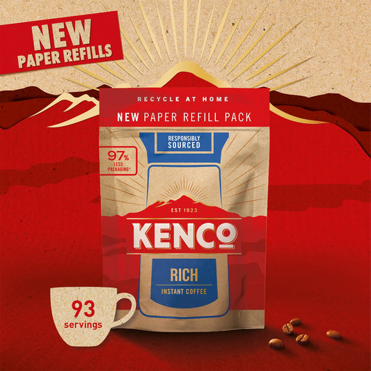 Kenco Rich Instant Coffee Paper Refill 150g — image 2