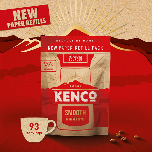 Kenco Smooth Instant Coffee Paper Refill 150g — image 2