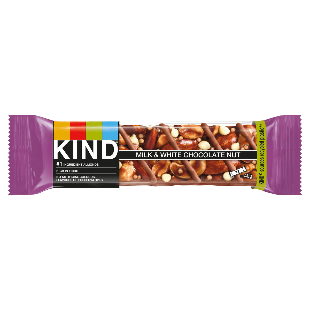 Kind Milk & White Chocolate Nut 40g — image 1