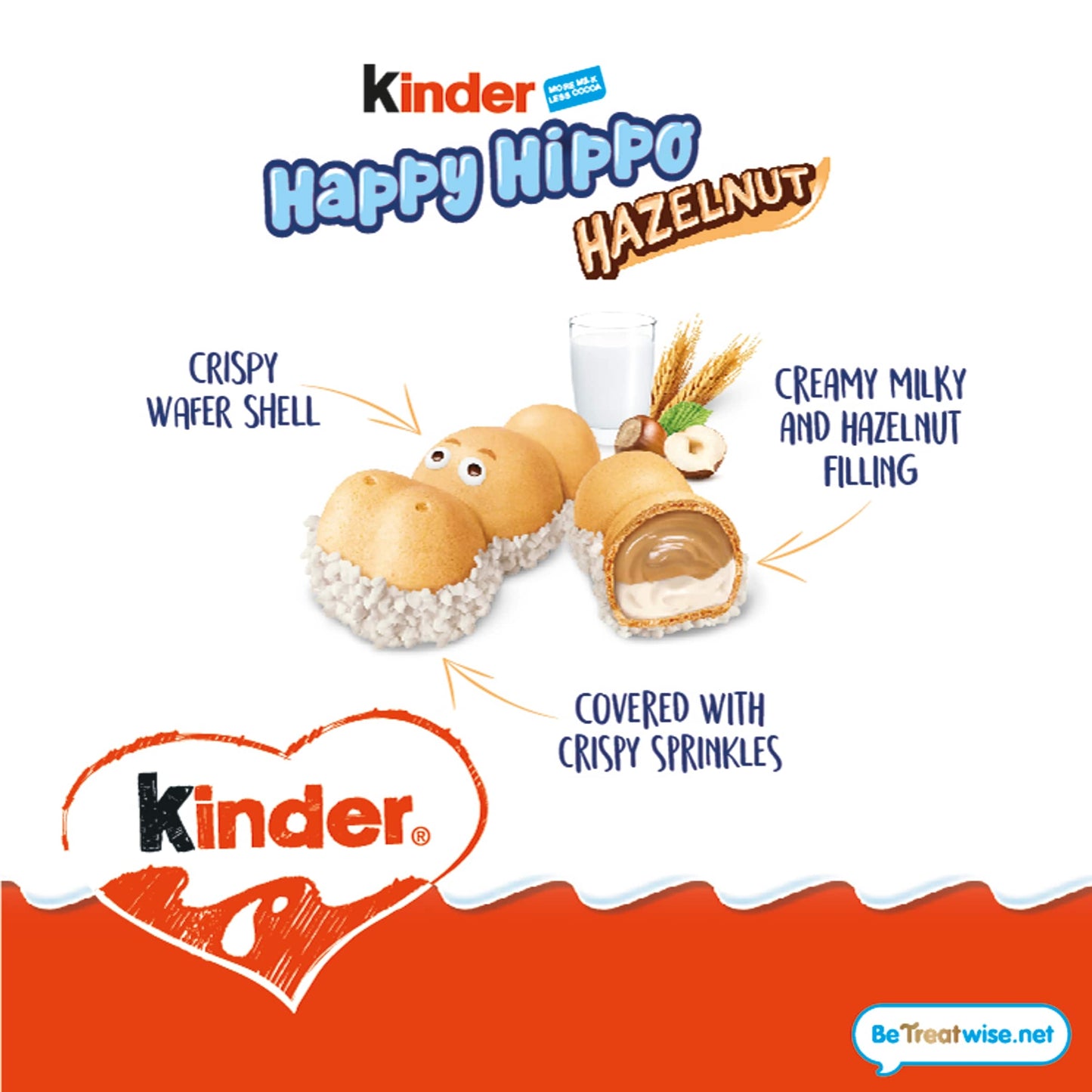 Kinder Happy Hippo Single 20.7G — image 4