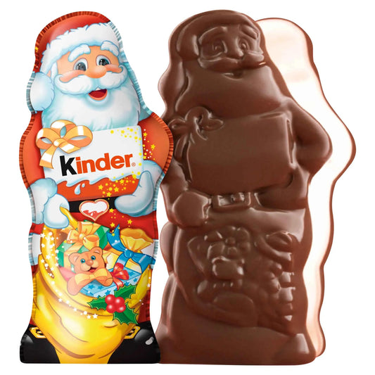 Kinder Milk Chocolate Santa 110g — Great British Imports