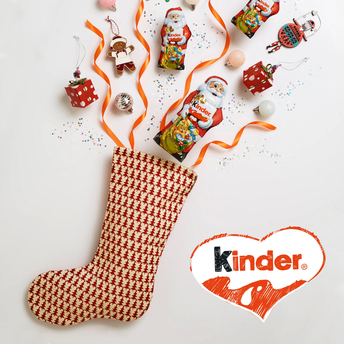 Kinder Milk Chocolate Santa 110g — image 3