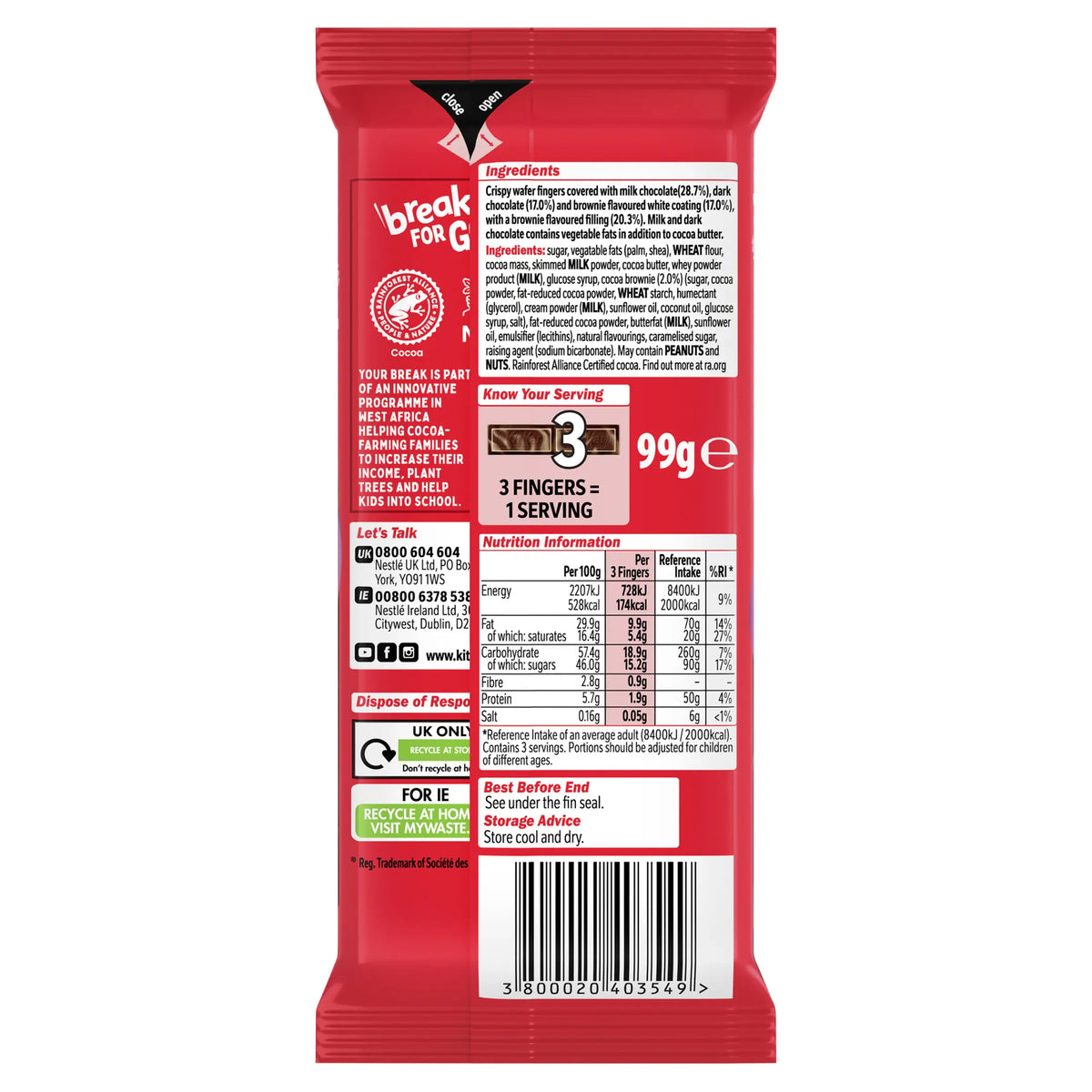 Kit Kat Brownie 99g — image 3