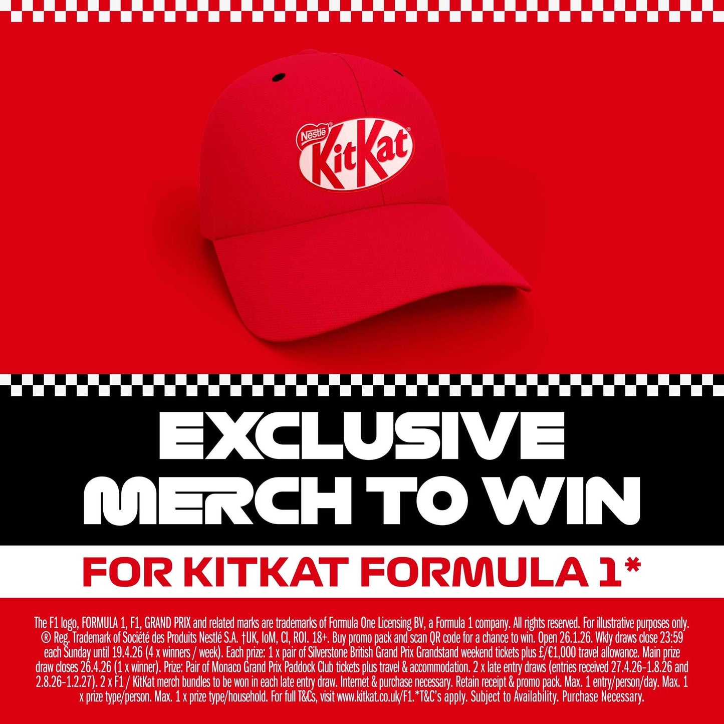 KITKAT Chunky Duo Milk Chocolate Bar 64g extra photo