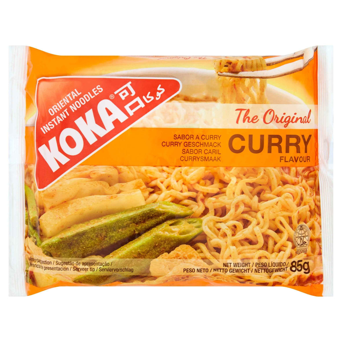 KOKA Instant Noodles Curry Flavour 85g