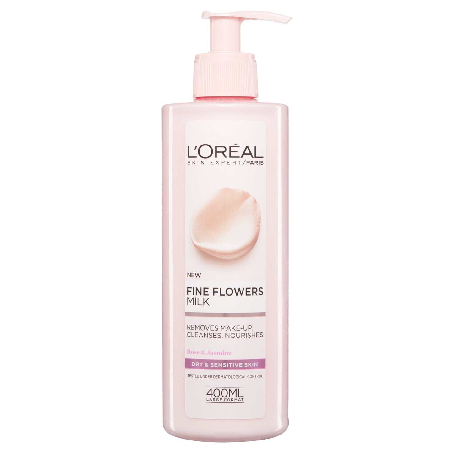 L'Oreal Paris Flowers Cleansing Milk Dry Sensitive 400Ml — image 1