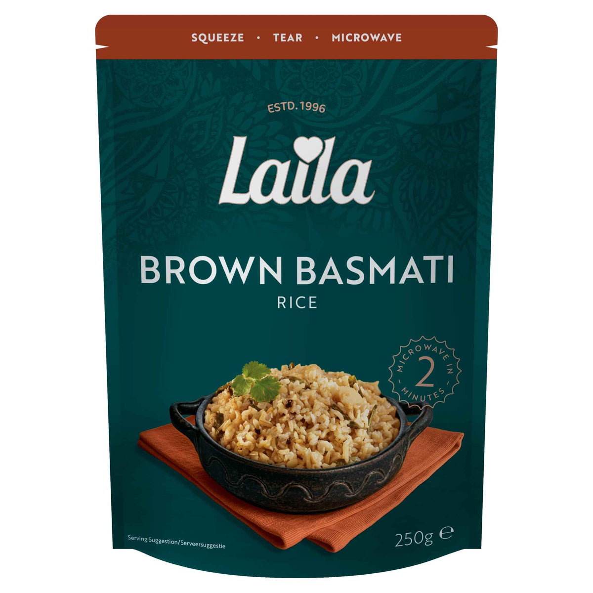 LAILA Brown Basmati Microwave Rice 250g