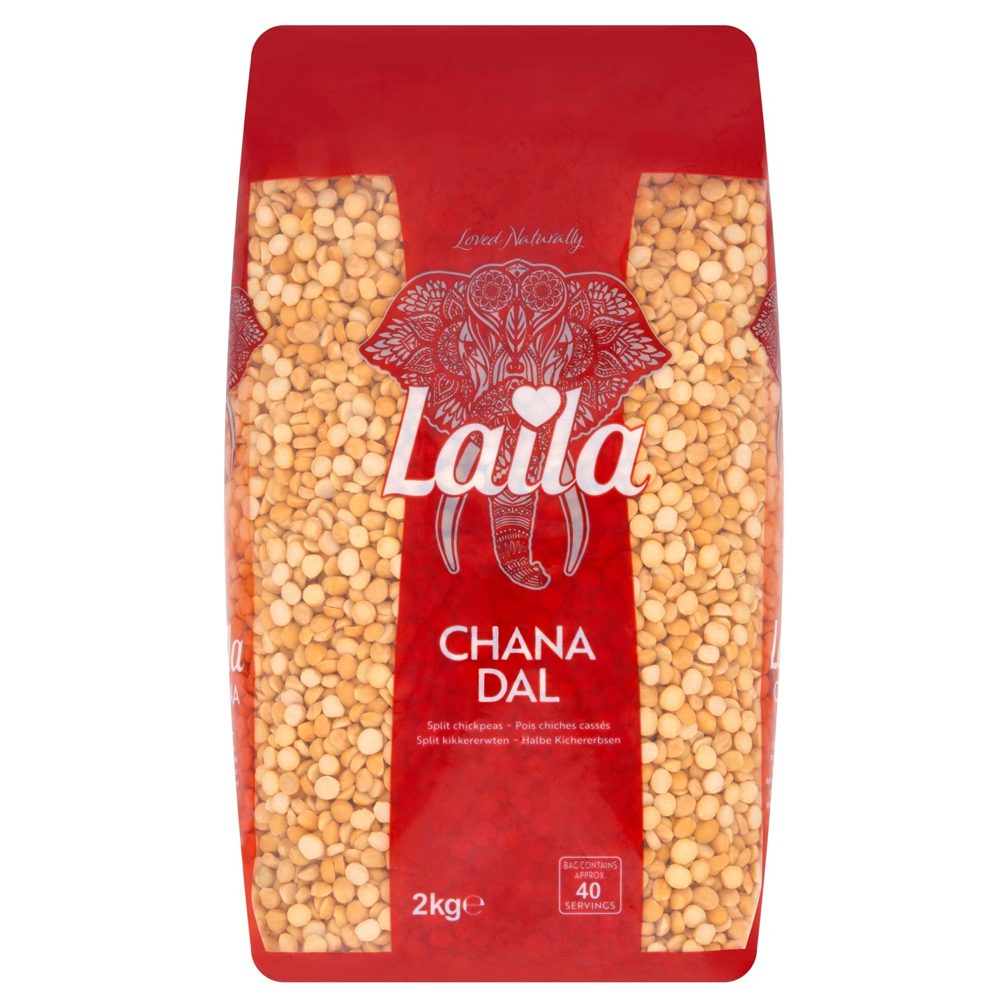 Laila Chana Dal 2Kg — image 1
