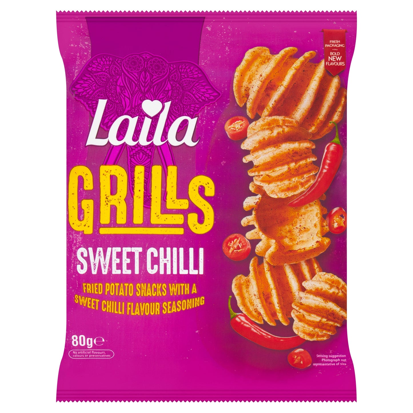 Laila Sweet chilli grills 80g — image 1
