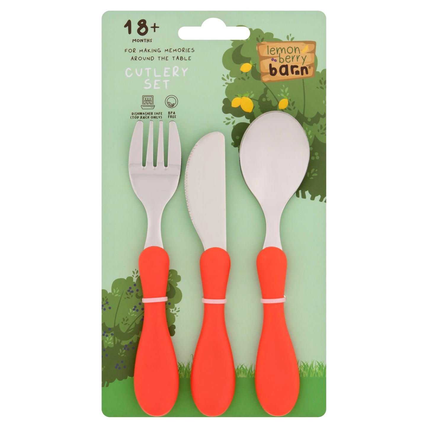 Lemon Berry Barn 3 Piece Cutlery Set — image 1