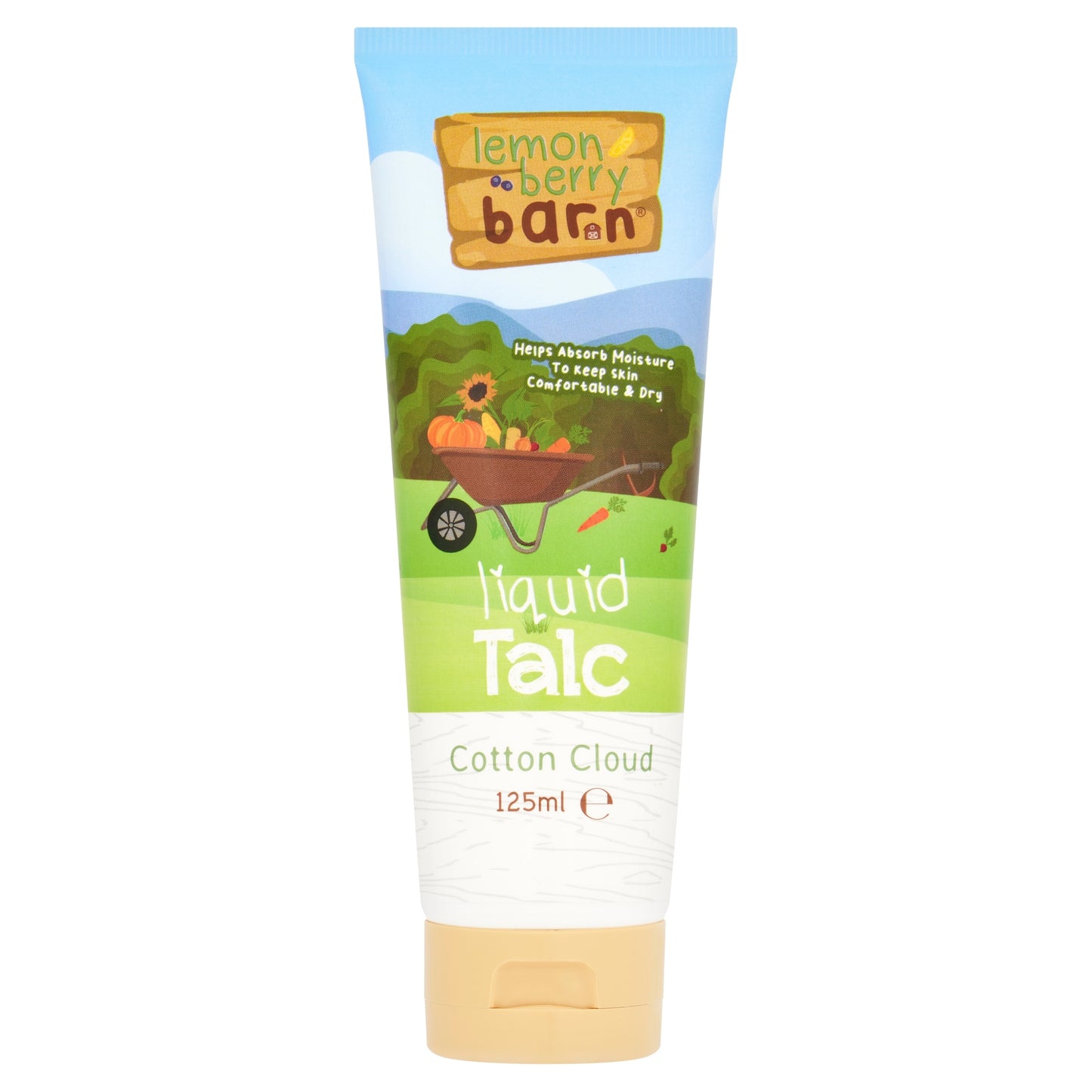 Lemon Berry Barn Liquid Talc Cotton Cloud 125ml — image 1
