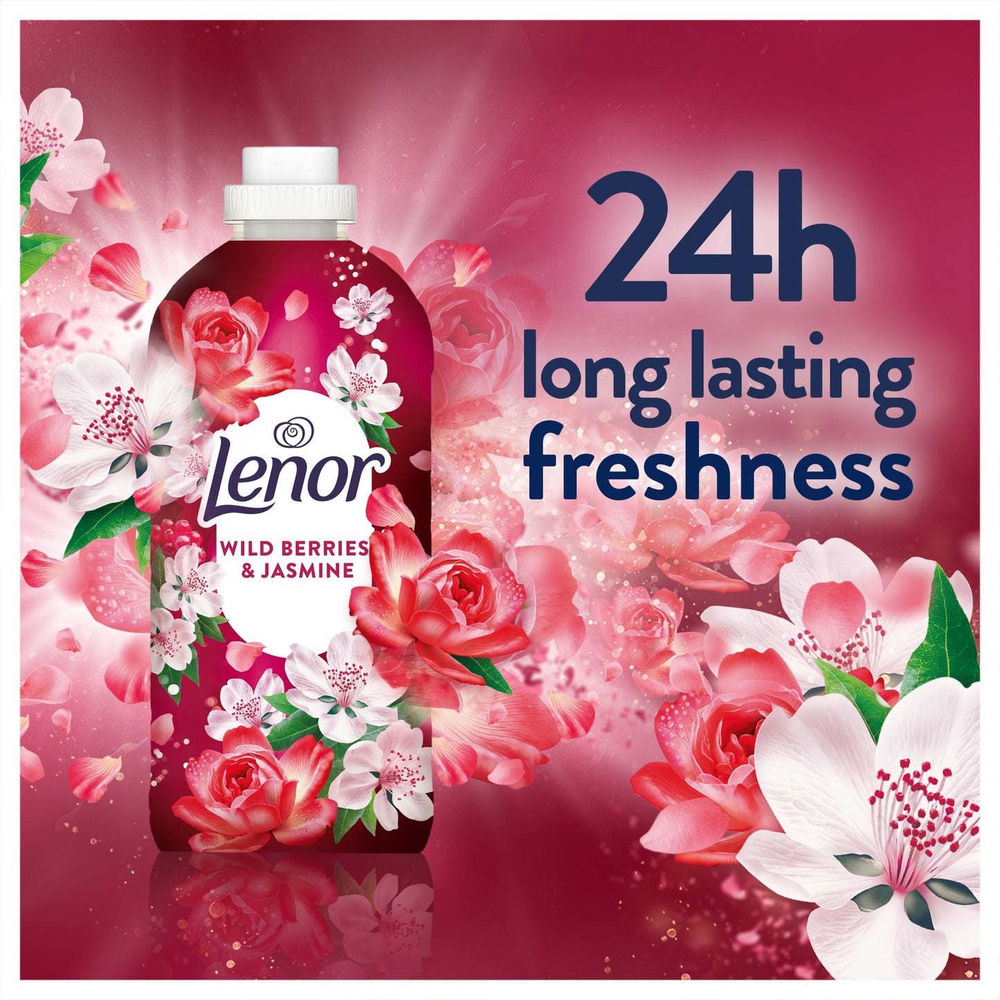 Lenor Fabric Conditioner Wild Berries & Jasmine 59 Washes 1829ml — image 5