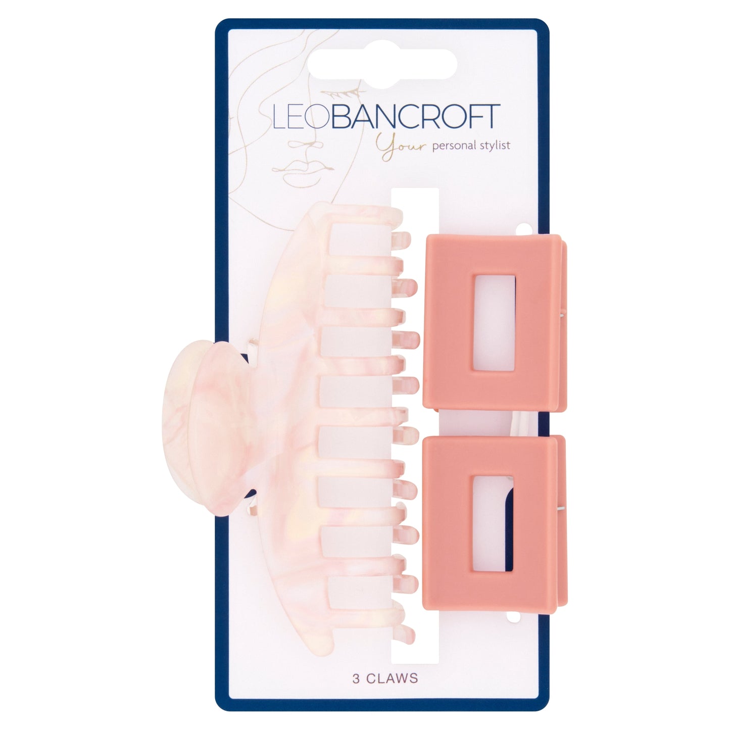 LEO BANCROFT ASSORTED CLAWS PINK 3PK — image 1