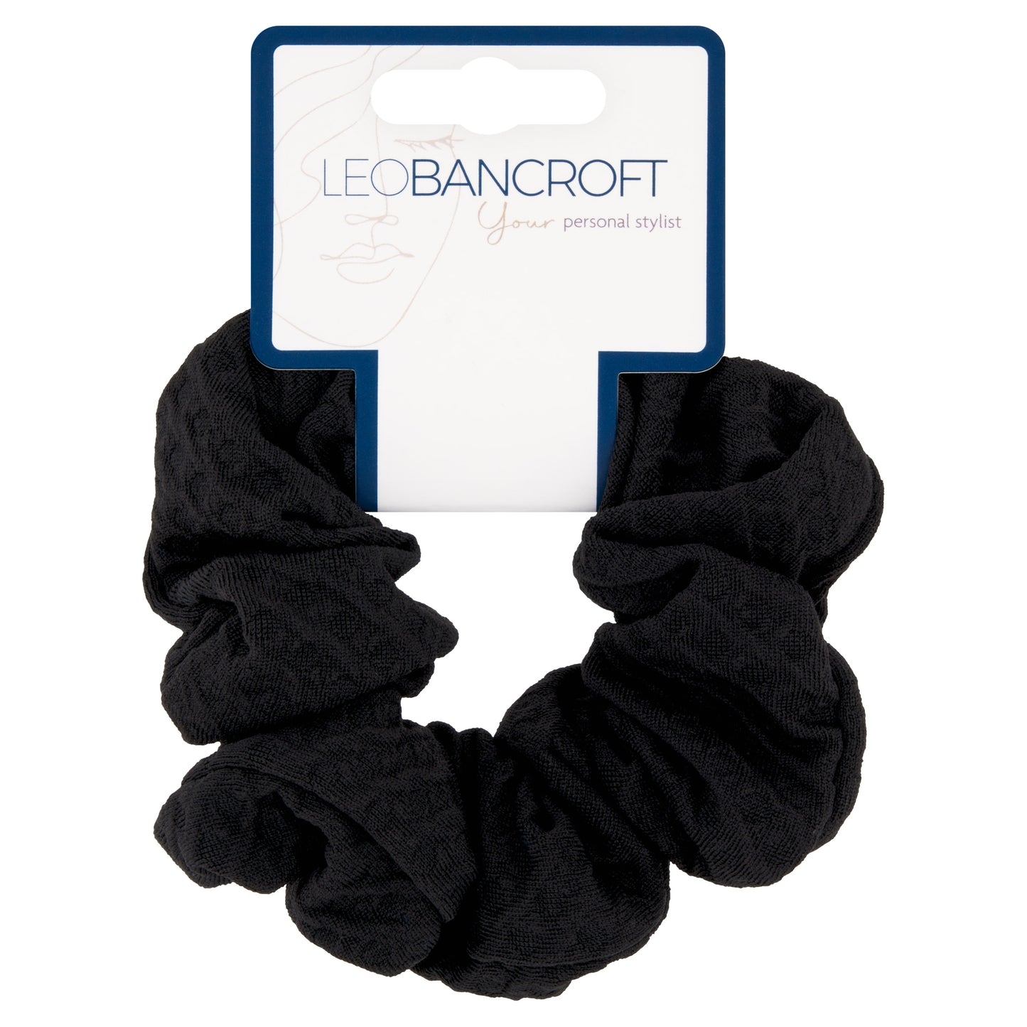 Leo Bancroft Extra Large Scrunchie Black — image 1