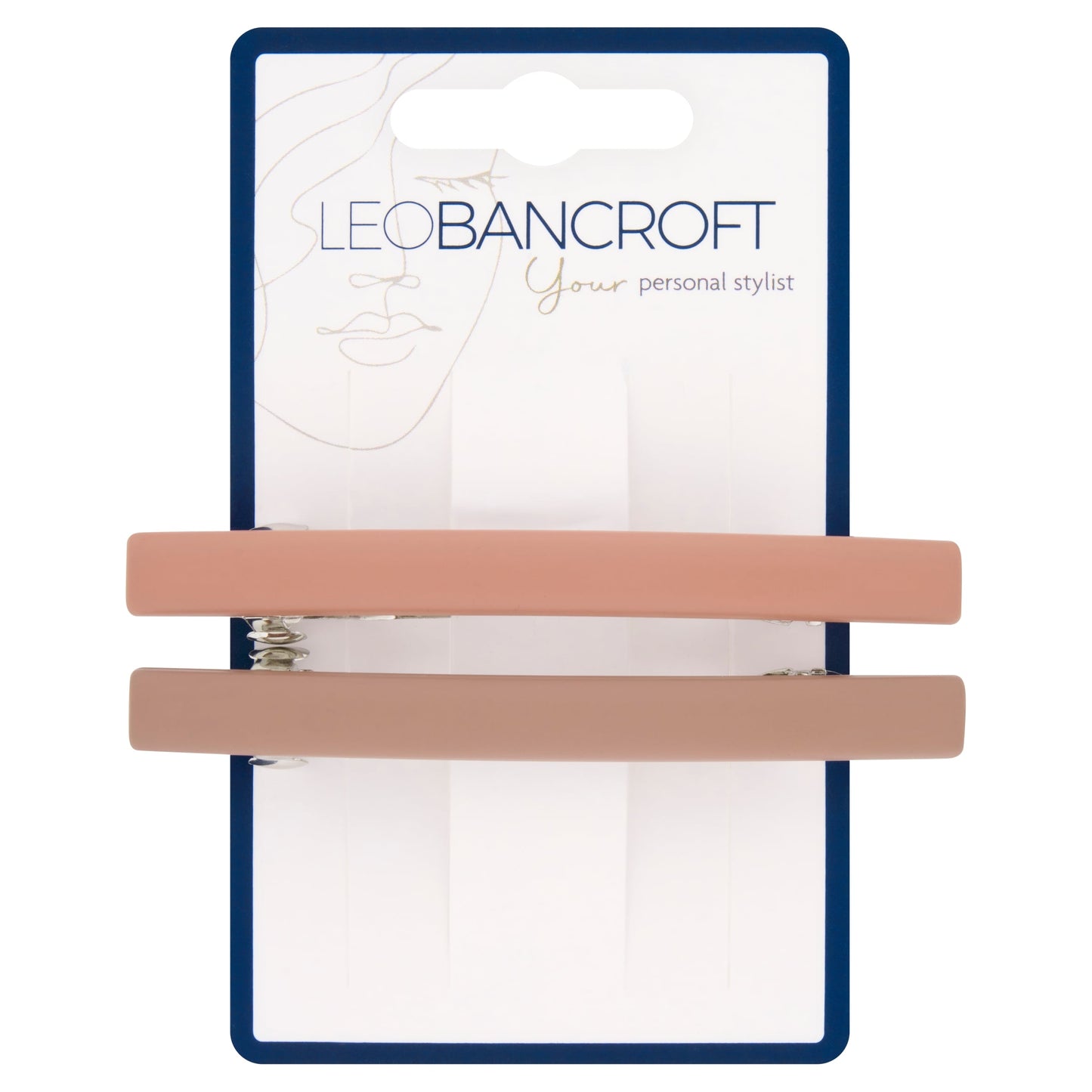 Leo Bancroft Small Barrette Black Tort. 2 Pack — image 1