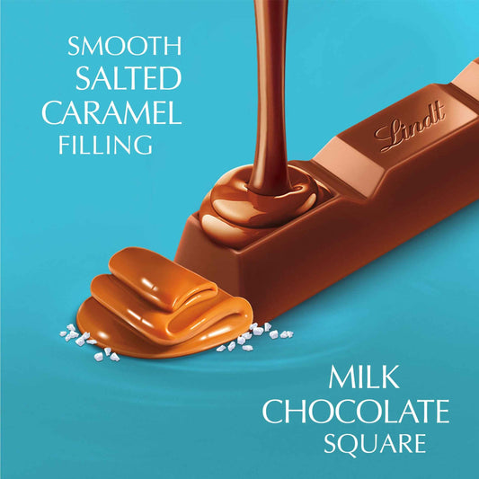 Lindt Lindor Salted Caramel Milk Chocolate Bar 38g