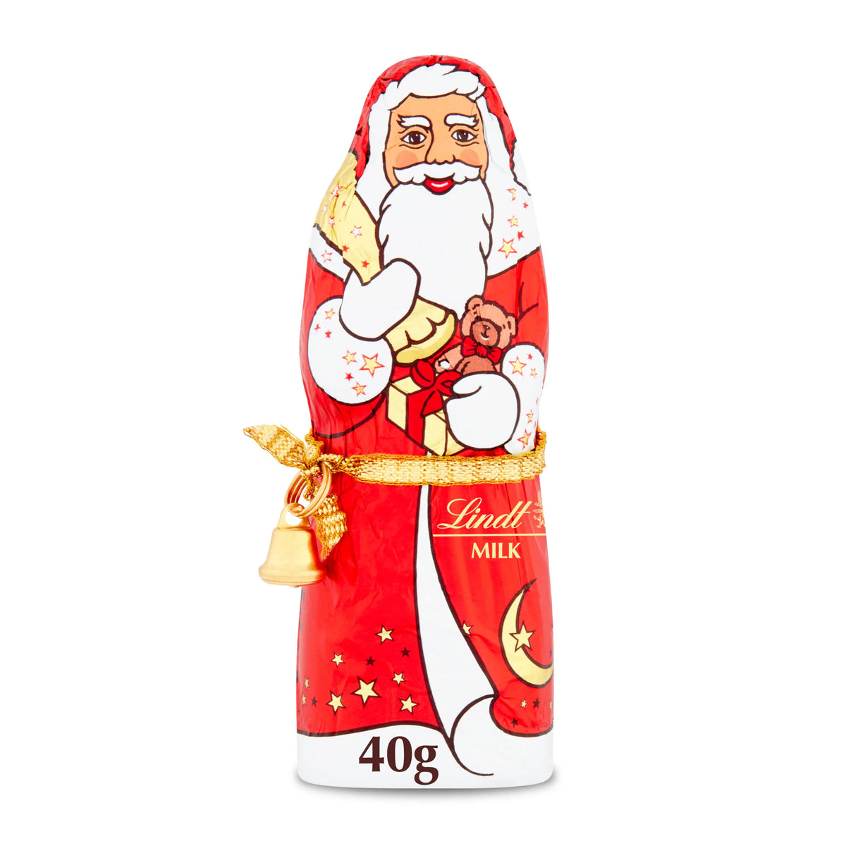Lindt Milk Chocolate Santa 40G — image 1