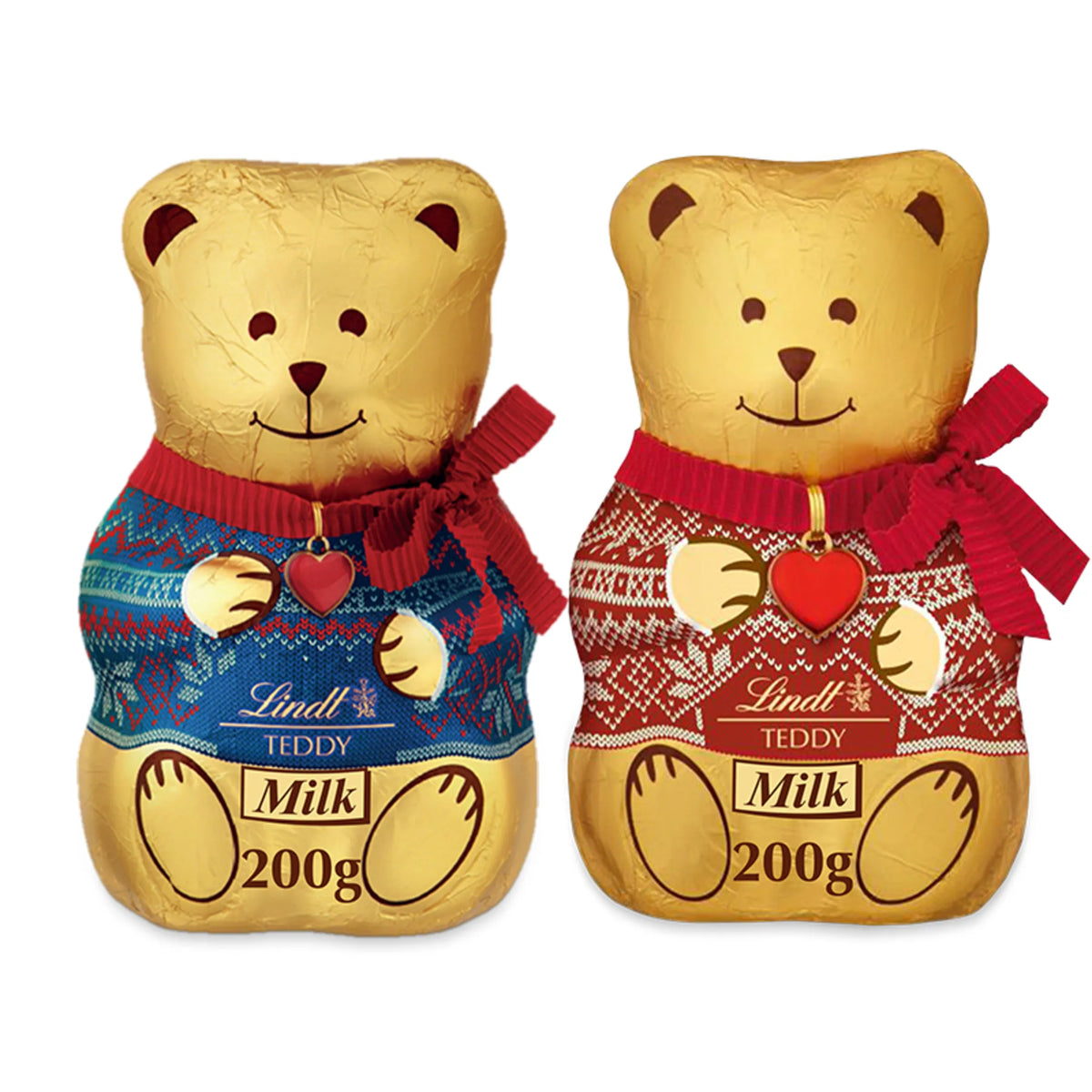 Lindt Teddy With Christmas Jumper Milk Chocolate 200G — image 1