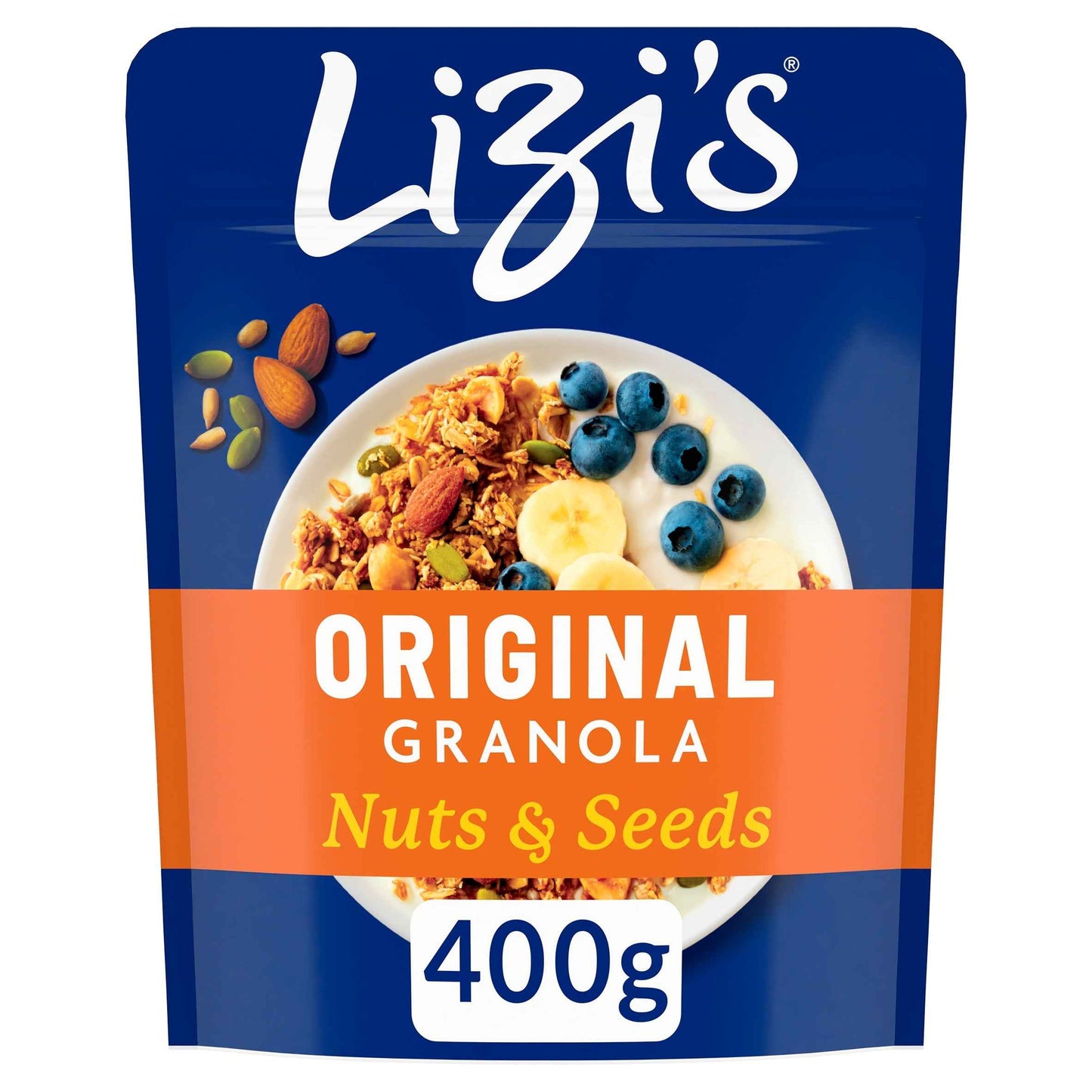 LIZI'S Original Granola Nuts And Seeds 400g
