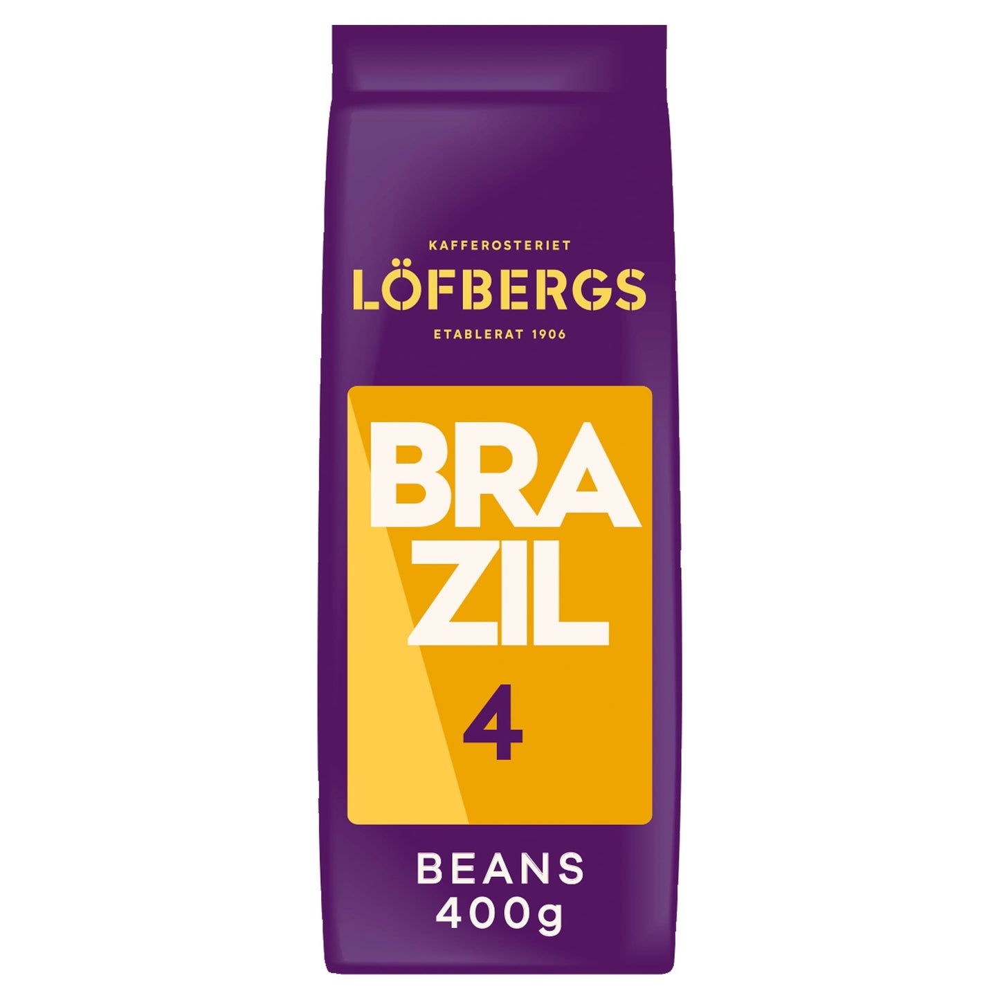 Lofbergs Brazil Coffee Lovers Medium Roast Whole Bean 400G — image 1