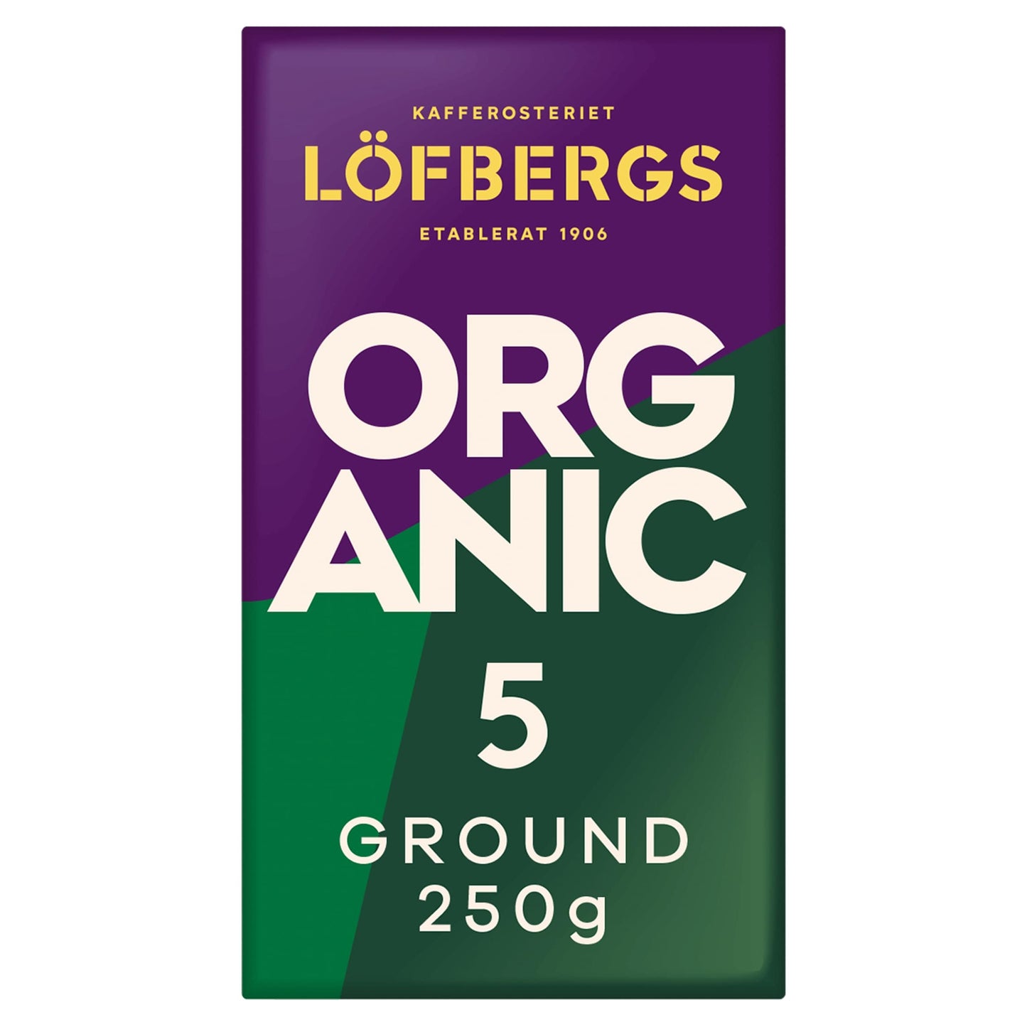 Lofbergs Organic 100% Arabica Ground Coffee 250g — image 1