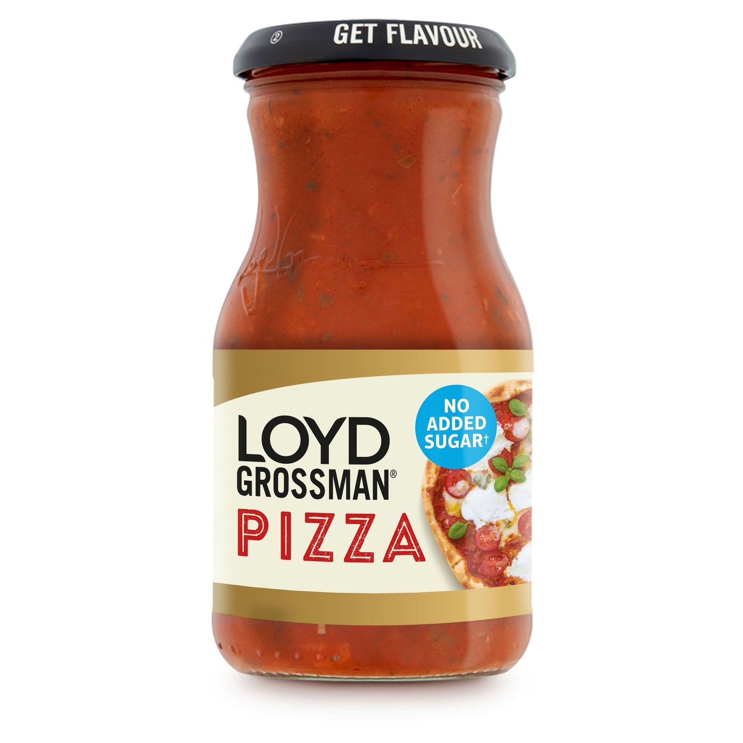 Loyd Grossman No Added Sugar Tomato Pizza Sauce 350g — image 1