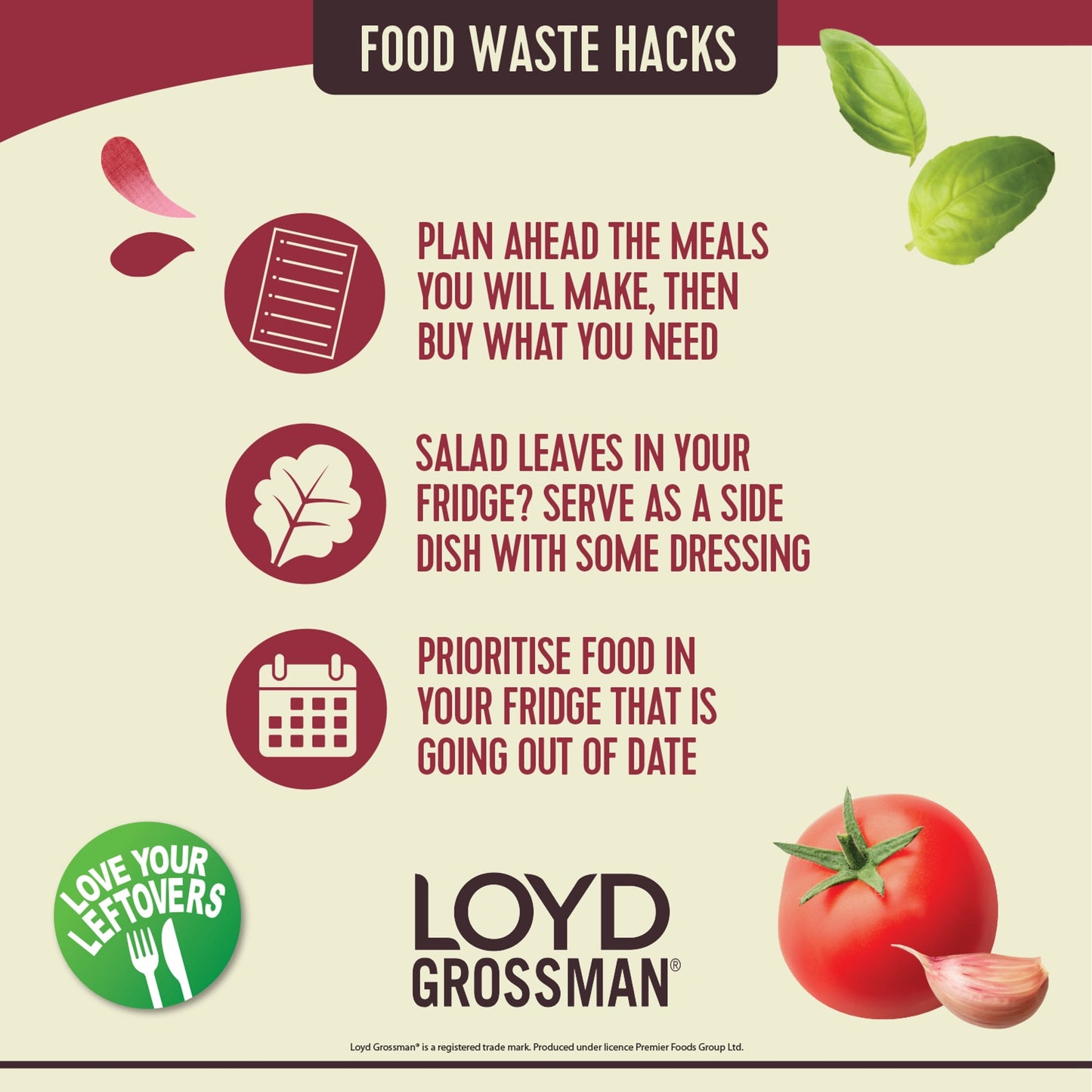 Loyd Grossman Tomato Roasted Garlic Pasta Sauce 350G — image 4