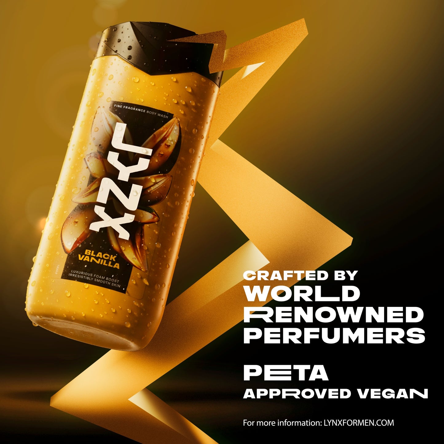 Lynx Fine Fragrance Black Vanilla Body Wash 400ml — image 5